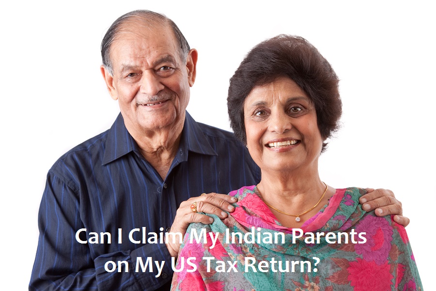 It's difficult to claim foreign parents on a US tax return.