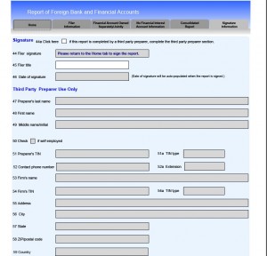 fbar tax preparer page