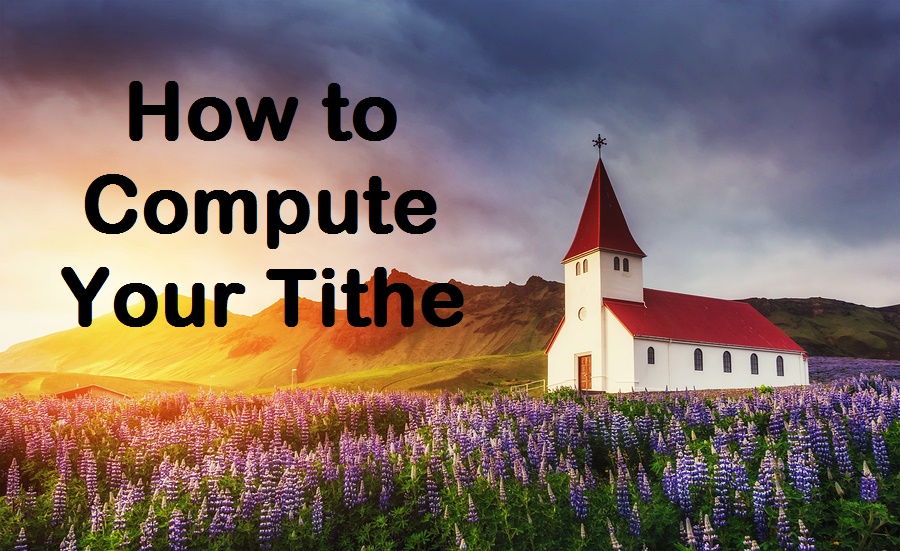 Compute your tithe using your 1040 tax return