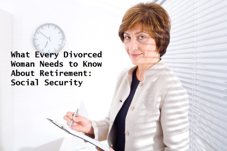 What Every Divorced Woman Needs to Know About Retirement Social