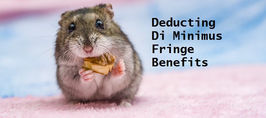 Di minimus fringe benefits can be a better business deduction than gifts.